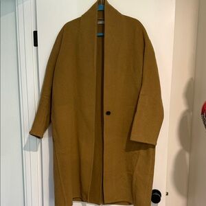 Vince Woman’s Camel Unlined Wool (55%) Coat